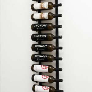 VintageView W Series 4’ Wall Mounted Metal Wine Rack (12 to 36 bottles)
