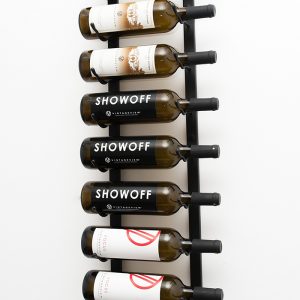 VintageView W Series 3’ Wall Mounted Metal Wine Rack(9 to 27 bottles)